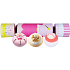 Bomb Cosmetics Fairy Godmother Cracker šumivý balistik do kúpeľa 3 x 160 g, kozmetická sada