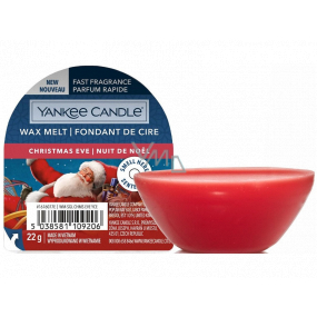 Yankee Candle Christmas Eve - Vosk s vôňou Štedrého večera pre aromalampy 22 g