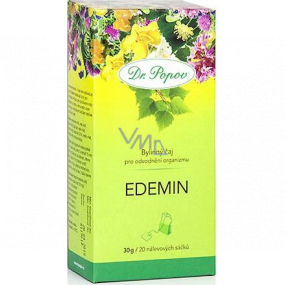 Dr. Popov Edemin bylinný čaj na odvodnenie 20 vreciek 20 x 1,5 g
