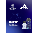 Adidas UEFA Champions League Edition VIII toaletná voda 50 ml + sprchový gél 250 ml, darčeková sada pre mužov