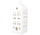 Porcelánový domček s LED osvetlením 21,5 cm