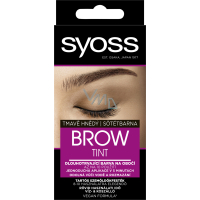 Syoss Brow Tint farba na obočie Tmavo hnedá, 17 ml