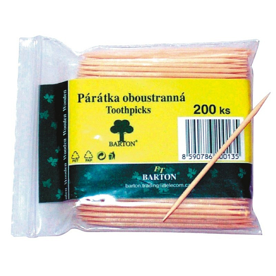 Bartoň Špáradlá obojstranné 200 kusov