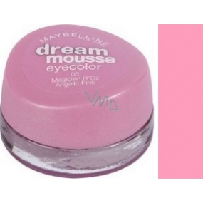 Maybelline Dream Mousse Eyecolor penové očné tiene 05 Angelic Pink 3 g