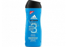 Adidas 3 After Sport sprchový gél na telo a vlasy pre mužov 400 ml