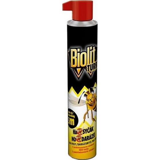 Biolit Turbo Ha-syčák na osy sprej 500 ml