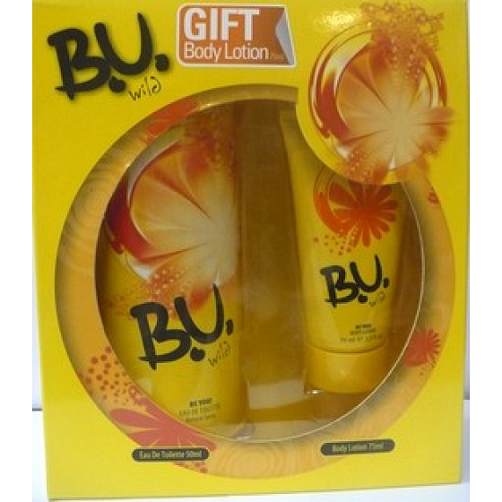 BU Wild toaletná voda 50 ml + dezodorant sprej 150 ml, pre ženy darčeková sada