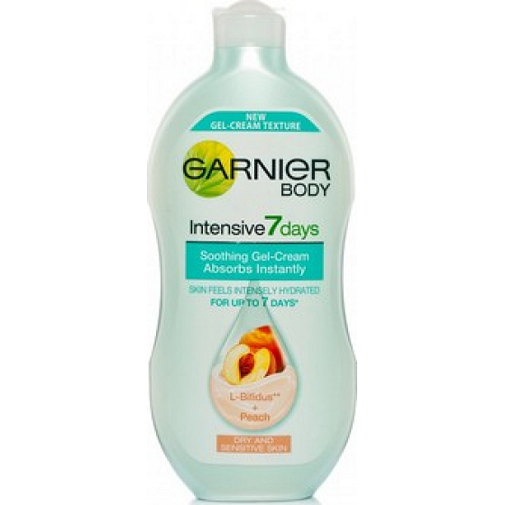 Garnier Intensive 7 days upokojujúci gélový krém výťažok z broskyne 250 ml