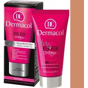 Dermacol Beauty Benefit Glow 8v1 skrášľujúci BB krém odtieň 03 Bronze 50 ml