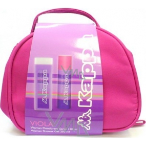 Kappa Viola Women deodorant sprej 150 ml + sprchový gél 250 ml, kozmetická sada