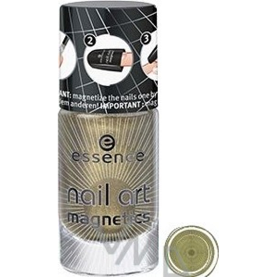 Essence Nail Art Magnetics lak s magnetickým efektom 07 Wish List Secrets! 8 ml