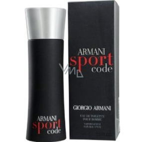 Giorgio Armani Code Sport toaletná voda 4 ml, Miniatúra