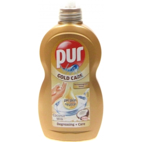 Pur Gold Care Coconut Milk prostriedok na umývanie riadu 420 ml