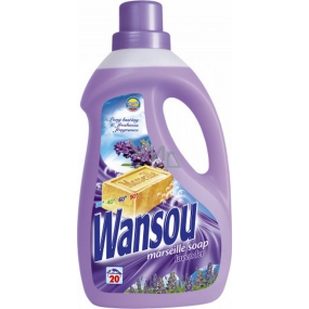 Wansou Marseille Soap Lavender tekutý prací prostriedok 20 dávok 1,4 l