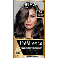 L'oreal Paris Préférence farba na vlasy, tmavohnedá 3.0