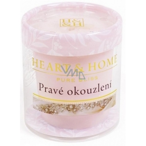 Heart & Home Pravé očarenie Sójová vonná sviečka bez obalu horí až 15 hodín 53 g