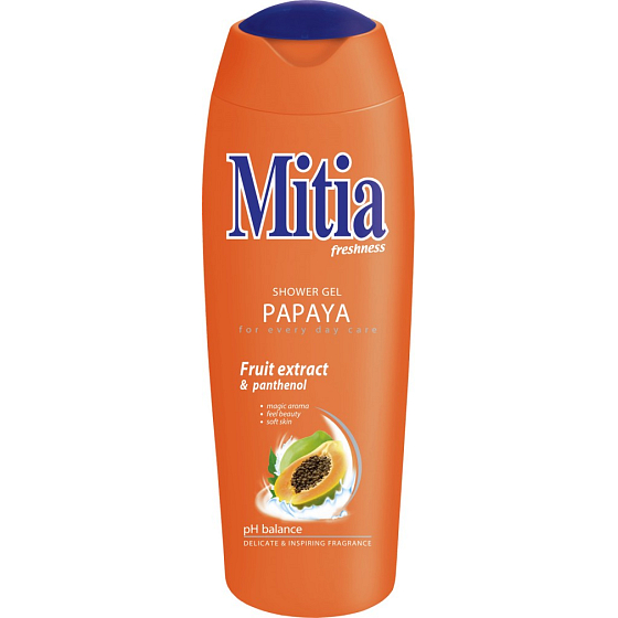 Mitia Freshness Papaya sprchový gél 400 ml