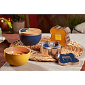 Yankee Candle Warm Desert Wind - Teplý púštne vietor vonná sviečka v plechovej miske Wanderlust 3 knôty 198 g