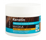 Dr. Santé Keratin Hair hĺbkovo regeneračný a výživná maska pre krehké lámavé vlasy bez lesku 300 ml