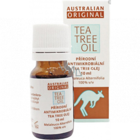 Australian Tea Tree Oil Original 100% čistý prírodný olej čistí pokožku od baktérií 10 ml