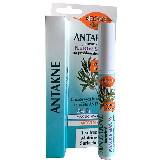 Bion Cosmetics Antakne intenzívne pleťové sérum pre problematickú a mastnú pleť tyčinka 7 ml