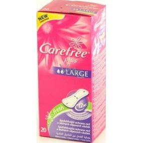 Carefree Plus Large Fresh slipové intímne vložky 20 kusov