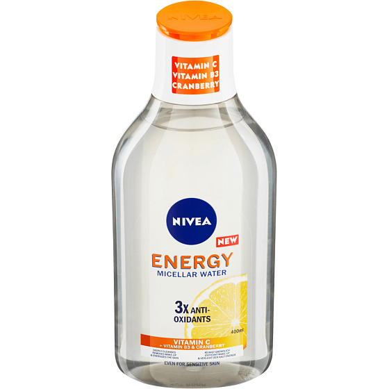 Nivea Energy Micelárna voda s vitamínom C pre všetky typy pleti 400 ml
