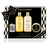 Baylis & Harding Tangerine and Grapefruit pena do kúpeľa 300 ml + sprchový krém 300 ml + mlieko na ruky a telo 50 ml + vonná sviečka 60 g, kozmetická sada pre ženy