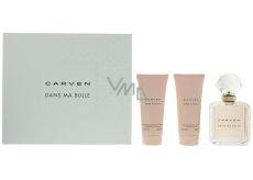 Carven Dans Ma Bulle parfumovaná voda 100 ml + telové mlieko 100 ml + sprchový gél 100 ml, darčeková sada pre ženy