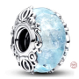 Charm Striebro 925 Luminozné Disney Popoluška Murano sklo, korálka na náramok film