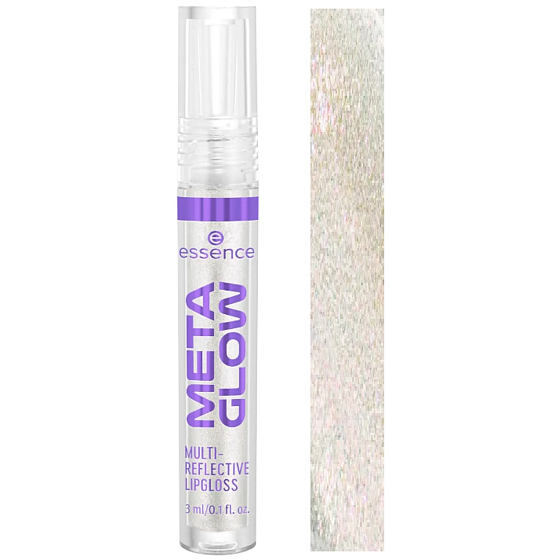 Essence Meta Glow lesk na pery 01 Cyber Space 3 ml
