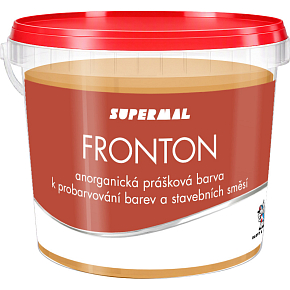 Fronton prášková farba do stavebných zmesí malty a betónov, 0651 žltá, 800 g