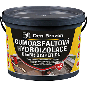 Den Braven DenBit Disper DN gumoasfaltová hydroizolácia, 10 kg