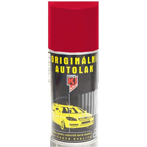 Kwasny Auto-K Color Škoda, originálny autolak v spreji, 8161 červeň sportline, 150 ml