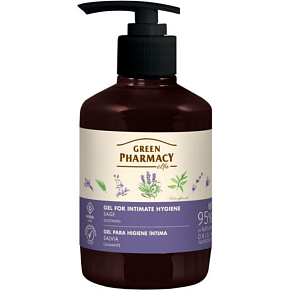 GREEN PHARMACY INTIMNÝ GÉL S ČERVENOU ŠALVÉJOU A ALANTOINOM 370 ML 6748 GREEN PHARMACY INTIMNÝ GÉL S ČERVENOU ŠALVÉJOU A ALANTOINOM 370 ML 6748
