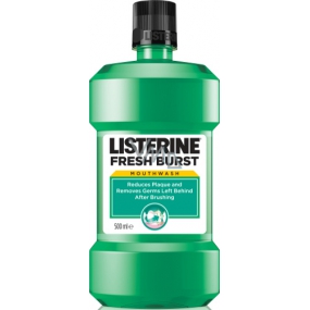 Listerine Freshburst ústna voda antiseptická redukuje zubný plak 250 ml