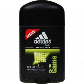 Adidas Pure Game antiperspirant dezodorant stick pre mužov 51 g