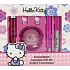 Hello Kitty Toaletná voda + očné tiene + riasenka + lesk na pery pre dievčatá darčeková sada