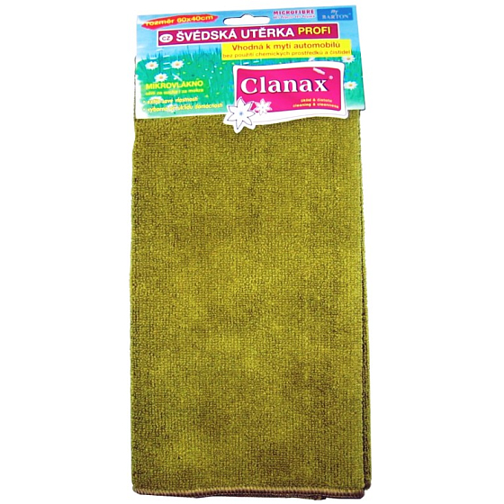 Clanax Profi Big švédska utierka z mikrovlákna 60 x 40 cm, 280 g, 1 kus