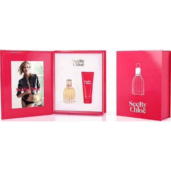 Chloé See By Chloé toaletná voda pre ženy 50 ml + telové mlieko 75 ml, darčeková sada