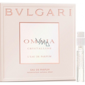 Bvlgari Omnia Crystalline Leau de Parfum toaletná voda pre ženy 1,5 ml s rozprašovačom, vialka