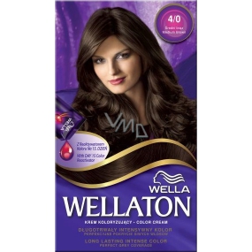Wella Wellaton krémová farba na vlasy 4/0 Stredne hnedá