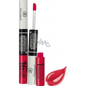 Dermacol 16H Lip Colour dlhotrvajúca farba na pery 04 3 ml a 4,1 ml