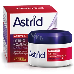 Astrid Active Lift Liftingový omladzujúci nočný krém 50 ml