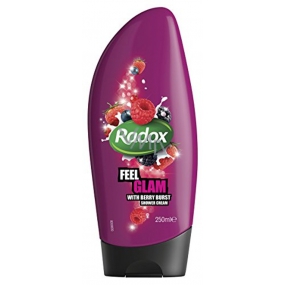 Radox Feel Glam with berry burst sprchový gél 250 ml