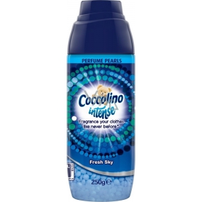 COCCOLINO Intense Perfume Pearls Fresh Sky parfumované guľôčky na pranie 250 g