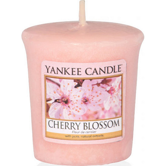 Yankee Candle Cherry Blossom - Čerešňový kvet vonná sviečka votívna 49 g