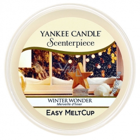 Yankee Candle Winter Wonder - Zimný zázrak, Scenterpiece vonný vosk do elektrickej aromalampy 61 g