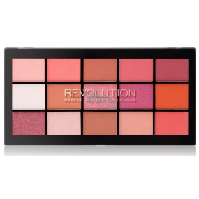 Makeup Revolution Re-Loaded paletka očných tieňov Newtrals 2 15 x 1,1 g