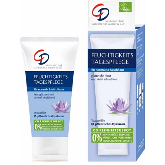 CD Wasserlilie - Vodné lekno hydratačný denný pleťový krém s kyselinou hyalurónovou 50 ml